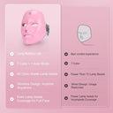 Red Light Mask for Face, 7 Color Red Light Facial Masks, At-Home Facial Care Device, Portable, Cordless, and Rechargeable