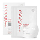 Hydrating Face Mask with Collagen for Skincare - Hydrating & Moisturizing Sheet Mask with Natural Centella Asiatica for Soothing Skincare, Deeply Nourishing Dry Skin 4-Count