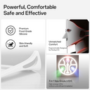 Red Light Therapy for Face and Neck - 7 Colors Red Light Mask, Facial Skin Care Device, Portable, Rechargeable and Ergonomic Design for Home