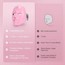 Red Light Mask for Face, 7 Color Red Light Facial Masks, At-Home Facial Care Device, Portable, Cordless, and Rechargeable