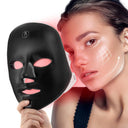 Red Light Mask for Face, 7 Color Red Light Facial Masks, At-Home Facial Care Device, Portable, Cordless, and Rechargeable