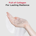 Hydrating Face Mask with Collagen for Skincare - Hydrating & Moisturizing Sheet Mask with Natural Centella Asiatica for Soothing Skincare, Deeply Nourishing Dry Skin 4-Count